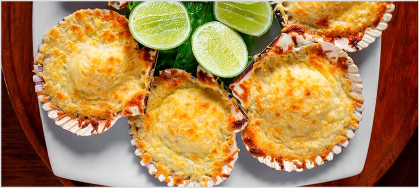 Conchitas a la Parmesana